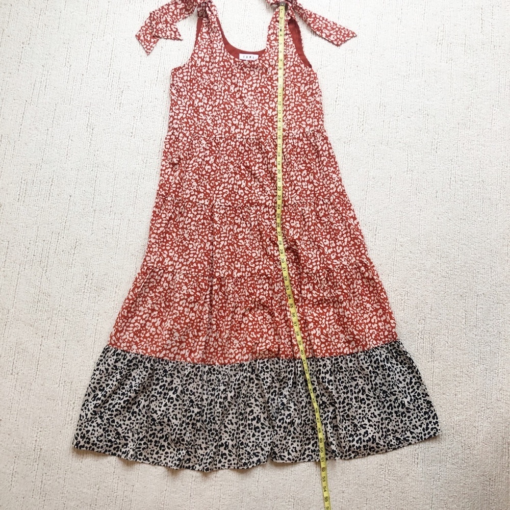 THML Red and Black Floral Maxi Dress - Picture 5 of 11